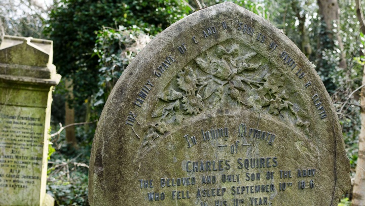 The secret of the  Gravestones at Abney Park